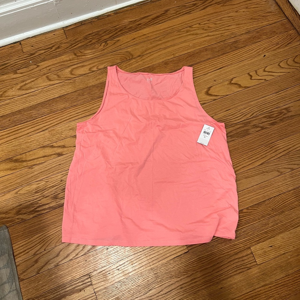 JJill Pink Tank Top XL NWT